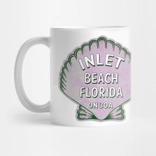 Inlet Beach Florida 30A Vintage Shell 30 A Mug